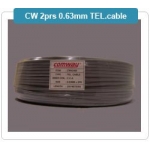 CW 2prs 0.63mm TEL.cable